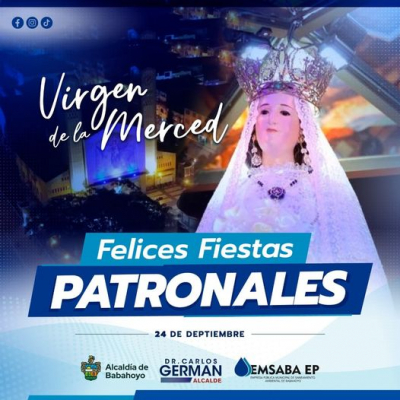 FIESTAS PATRONALES EN HONOR A LA VIRGEN DE LA MERCED